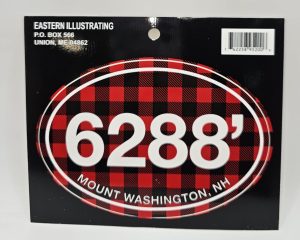 Mt Washington Elevation Decal #49