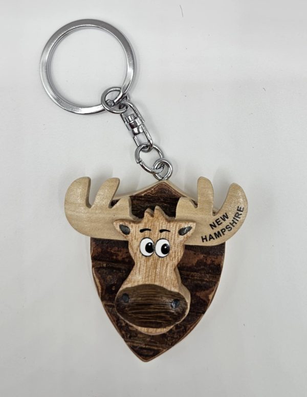 Moose Head Keychain #311
