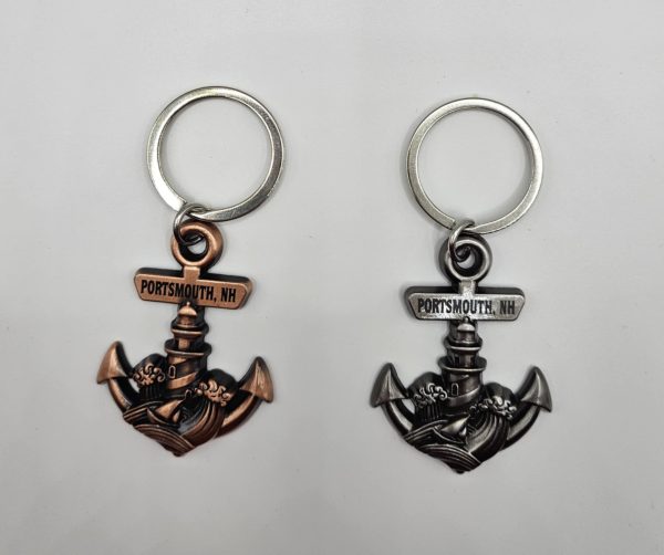 Portsmouth Metal Keychain #915